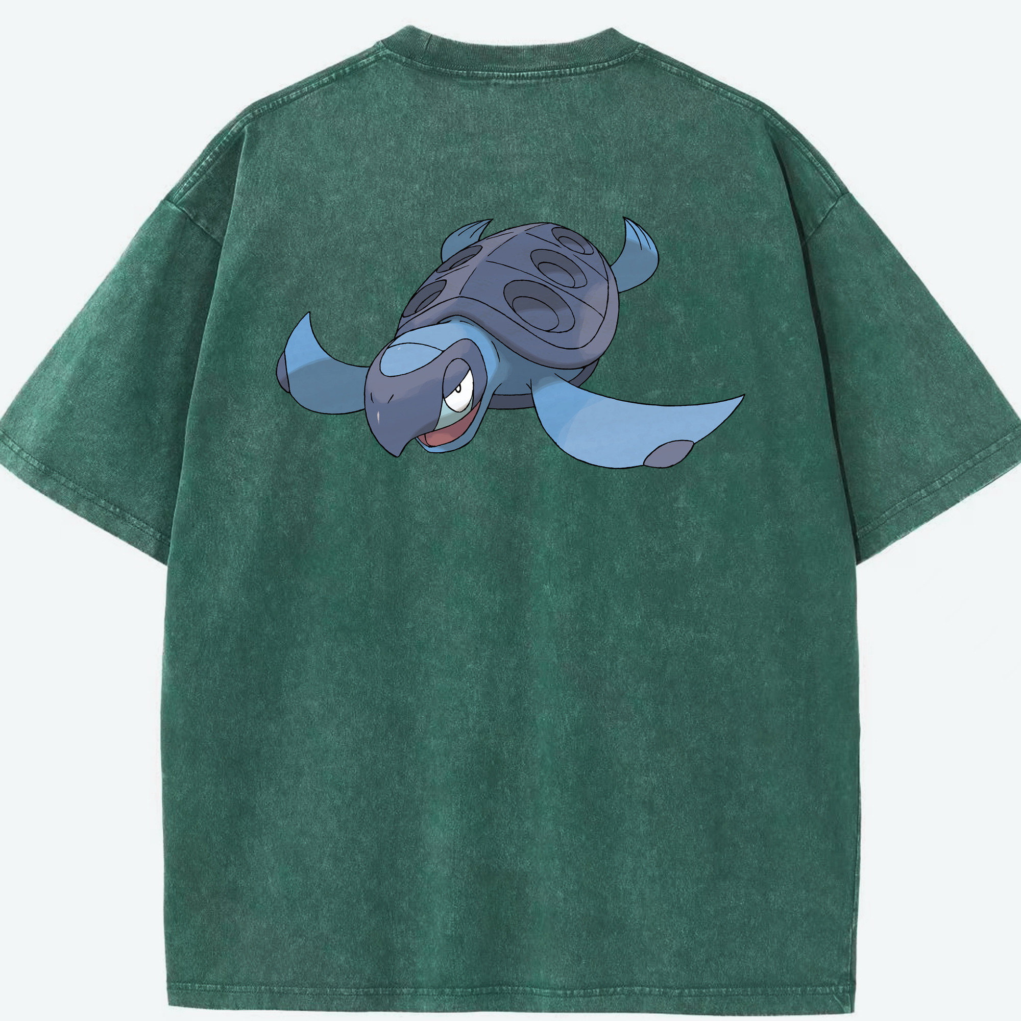 （画像用） ポケットモンスター Pokémon 綿100% ヴィンテージ風 半袖Tシャツ（背面プリント）